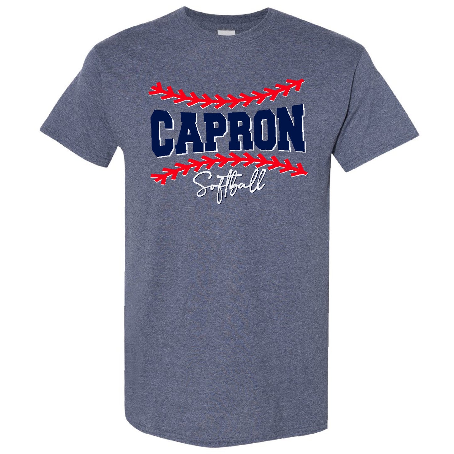 Capron Softball T-shirt- Laces