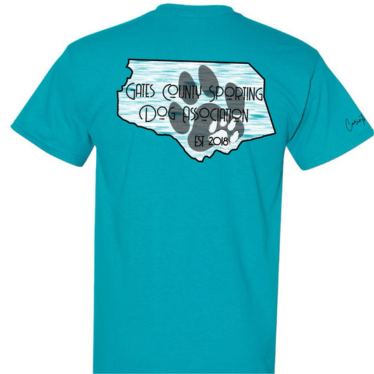 GCSDA Dog Paw T-shirt