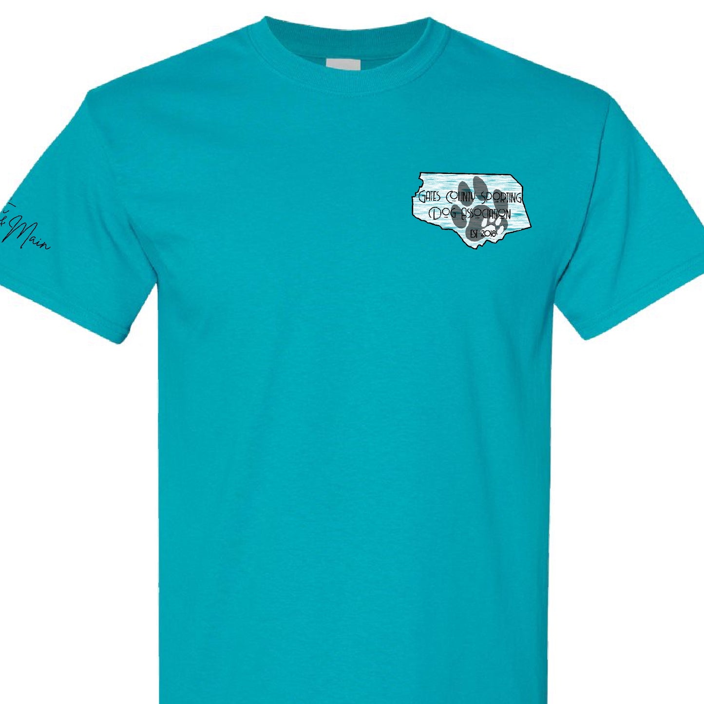 GCSDA Dog Paw T-shirt