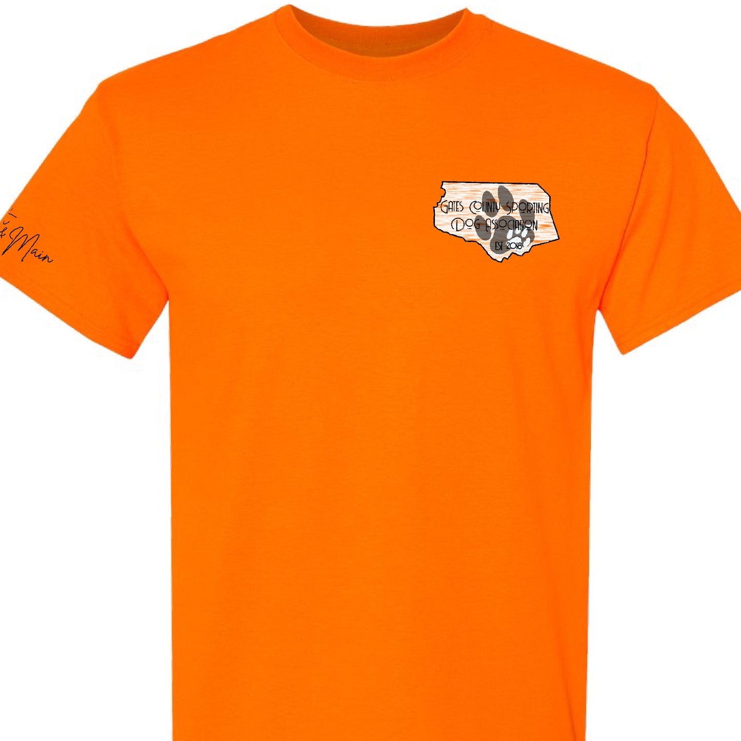 GCSDA Dog Paw T-shirt