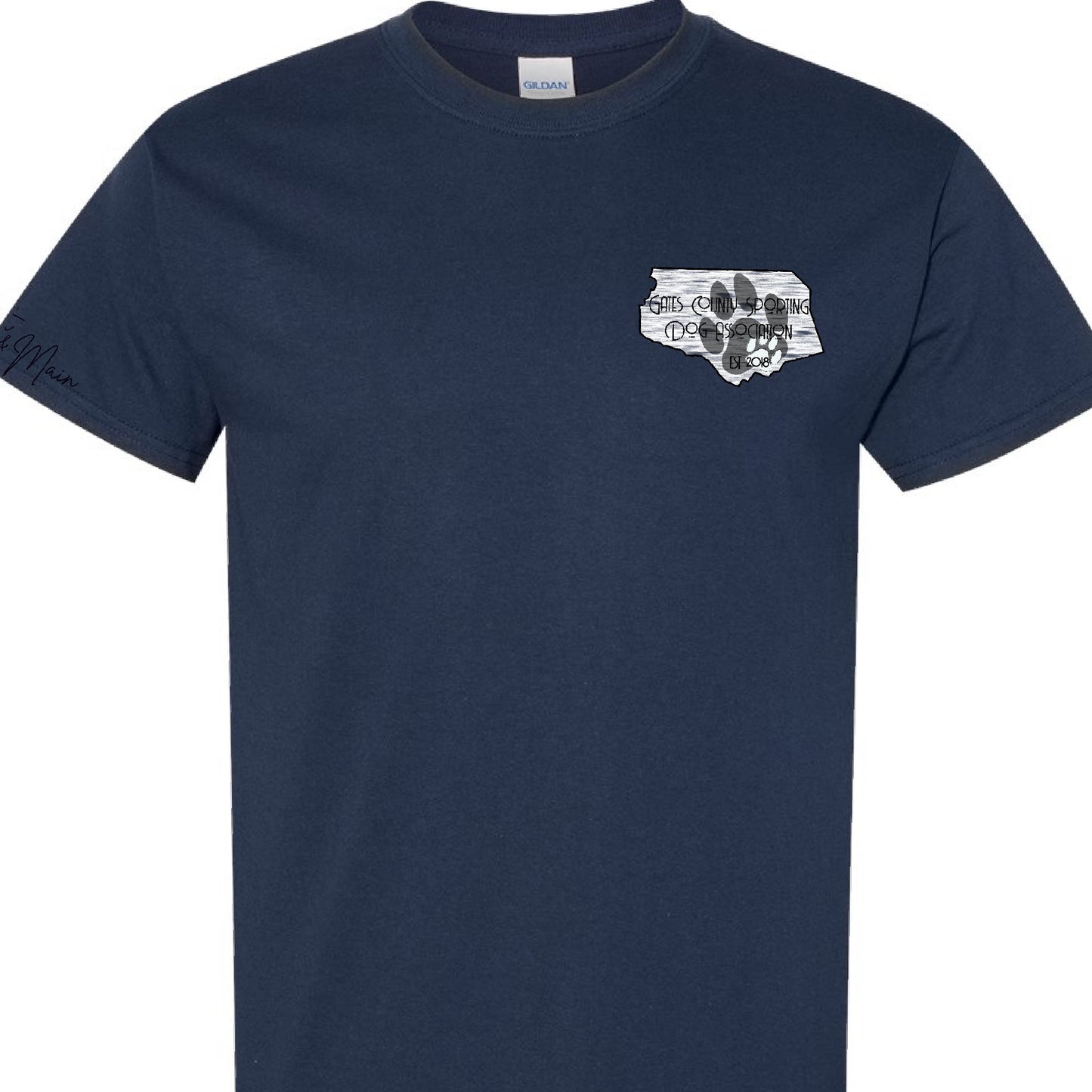 GCSDA Dog Paw T-shirt