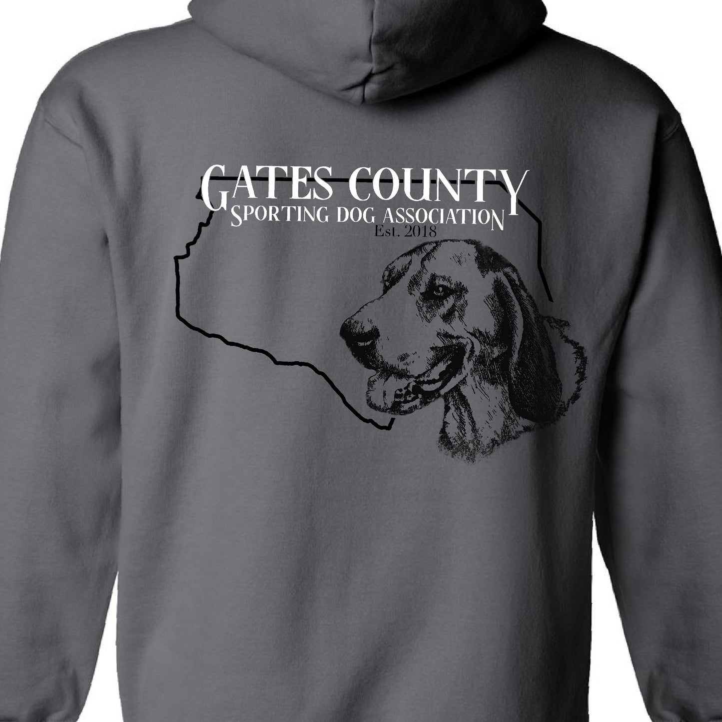 GCSDA Dog Sketch Hoodie Sweatshirt