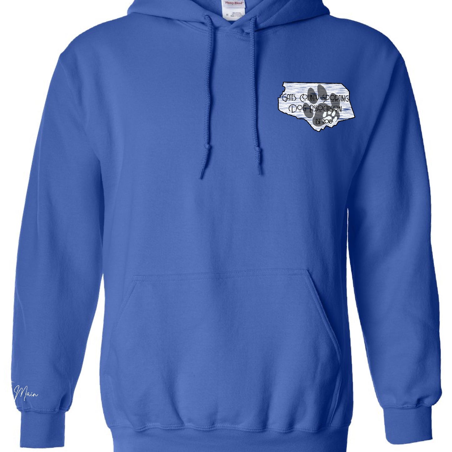 GCSDA Dog Paw Hoodie Sweatshirt