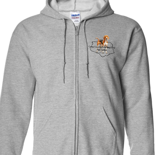 GCSDA Walker Hound Full Zip Hoodie