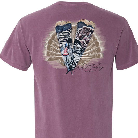Wild Turkey in Feathers T-shirt