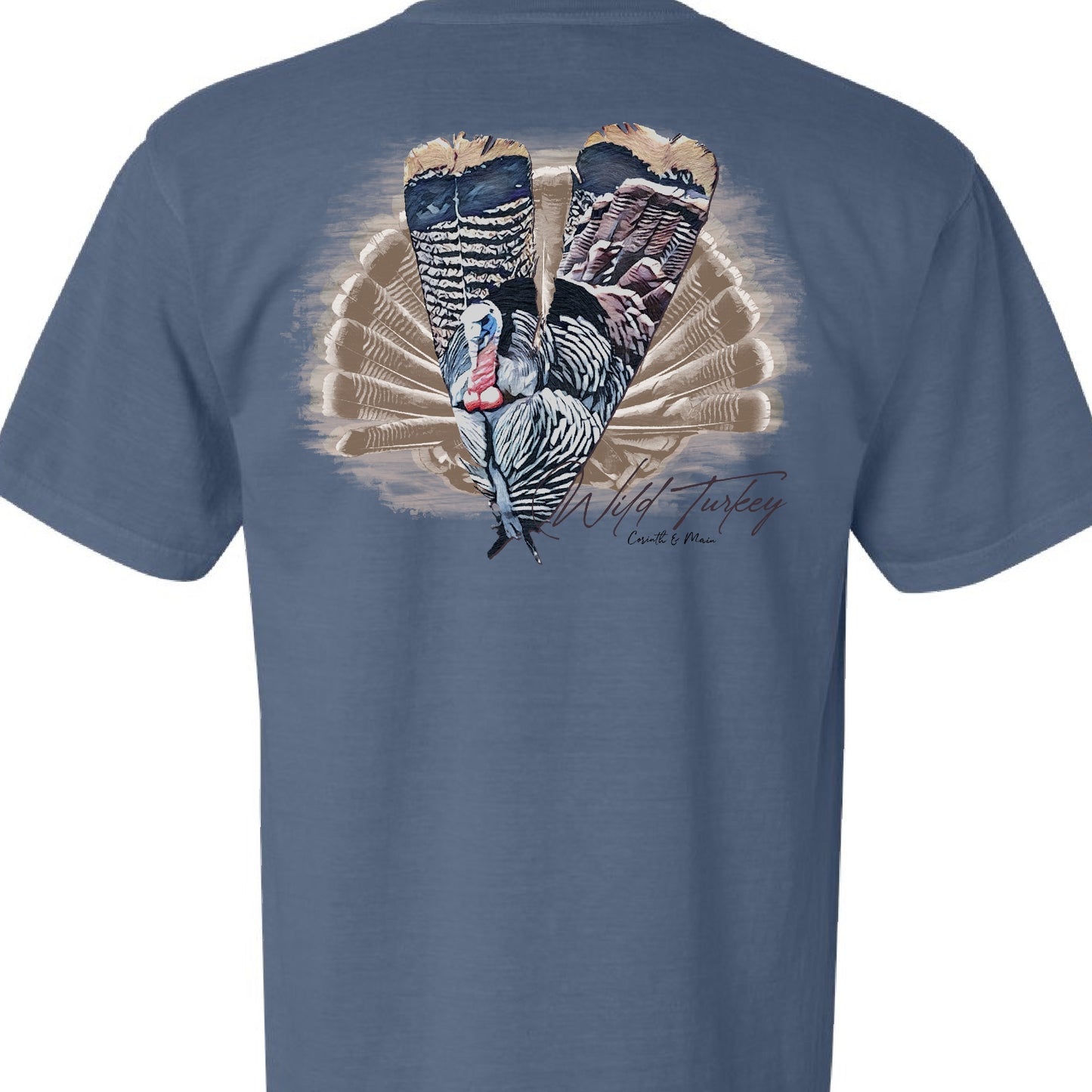 Wild Turkey in Feathers T-shirt