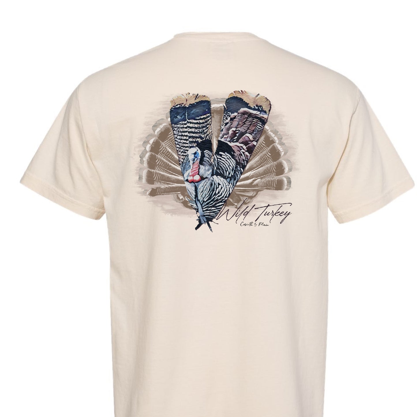 Wild Turkey in Feathers T-shirt