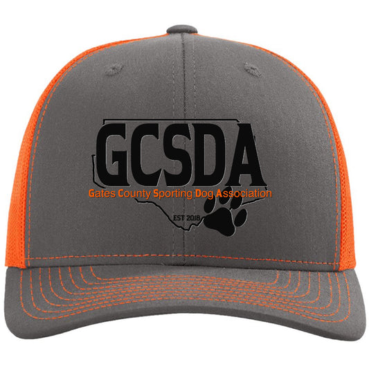 GCSDA Trucker Hat Charcoal/Orange