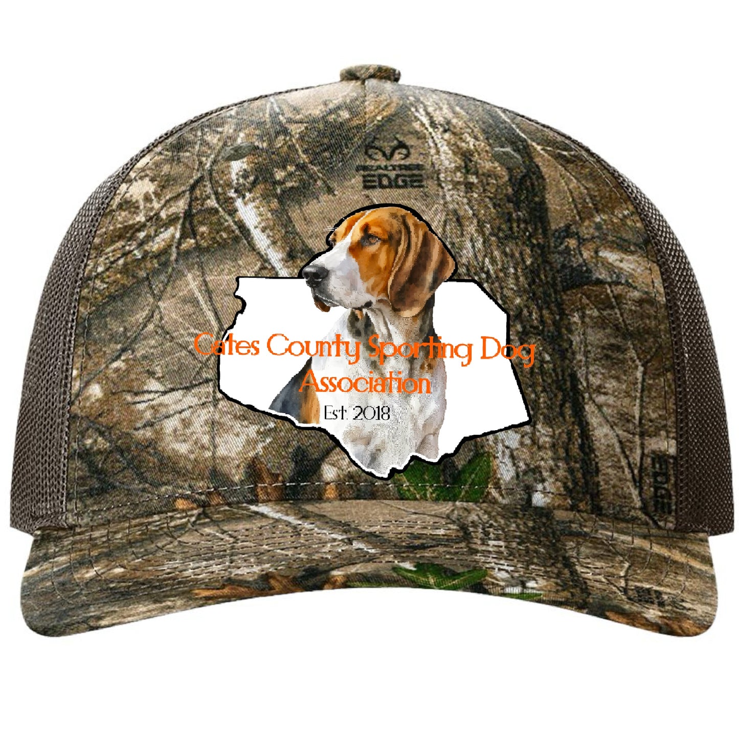 GCSDA Trucker Hat Dog Camo/Brown