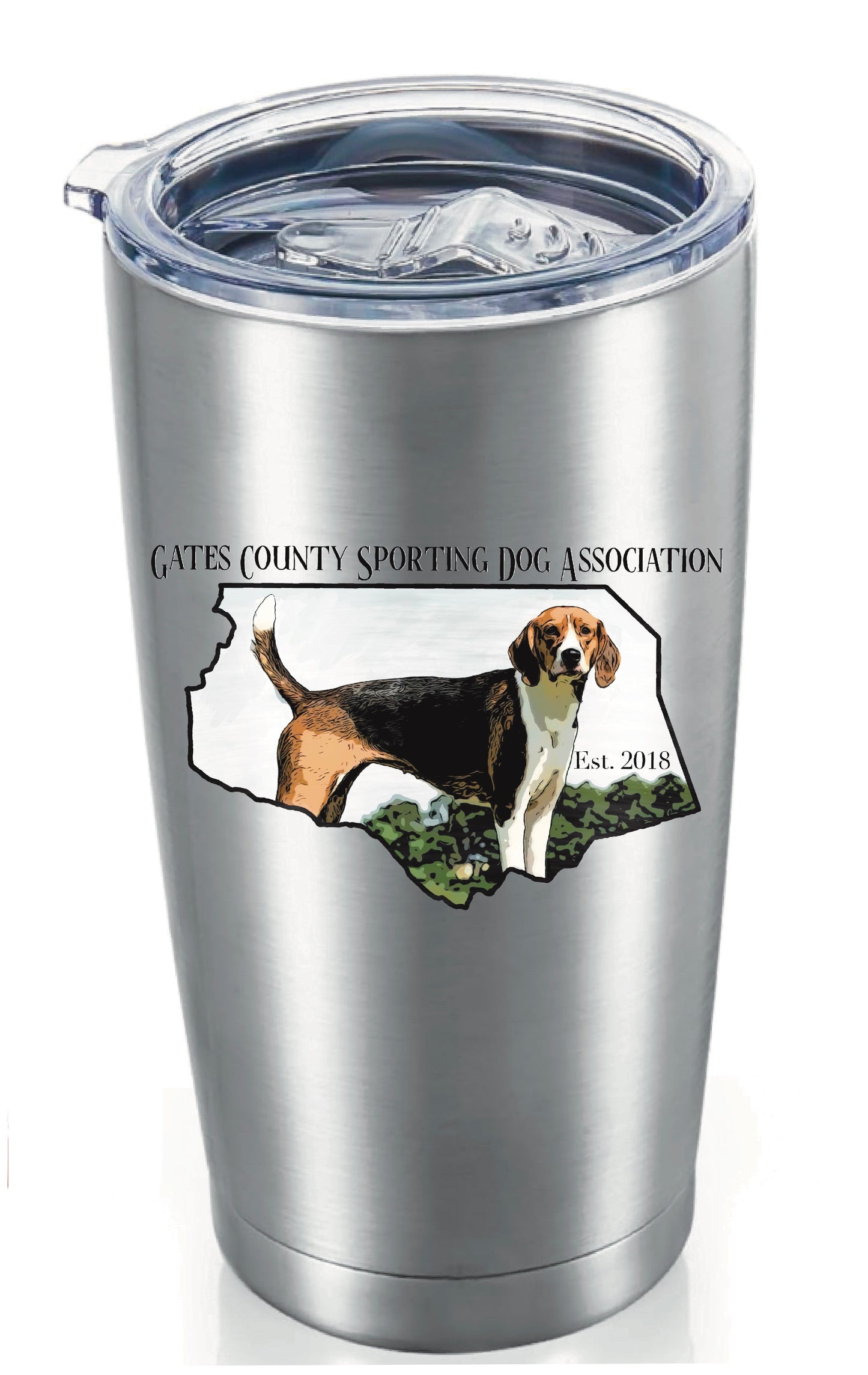 GCSDA Graphic Stainless Tumbler Cup- Dog