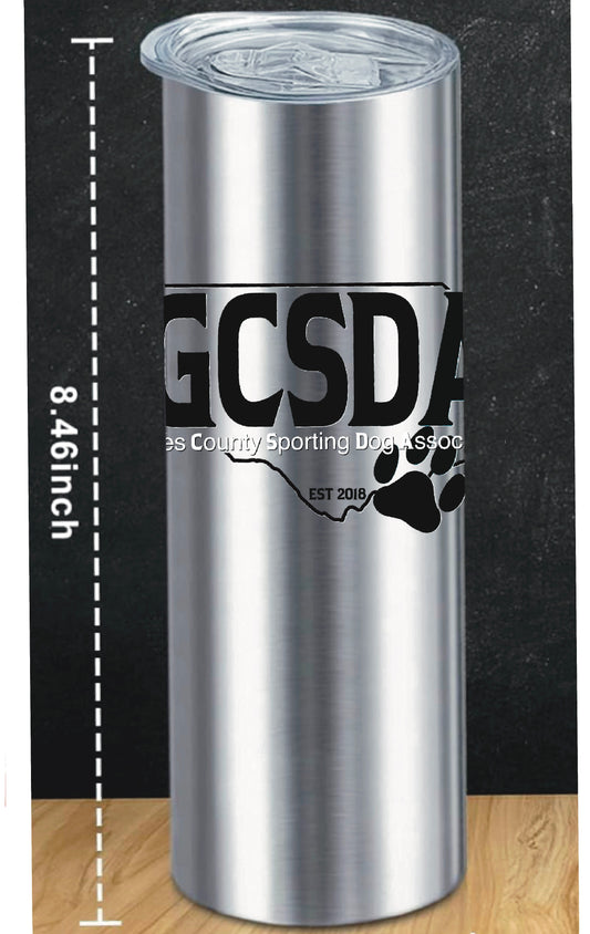 GCSDA Skinny Tumbler Cup