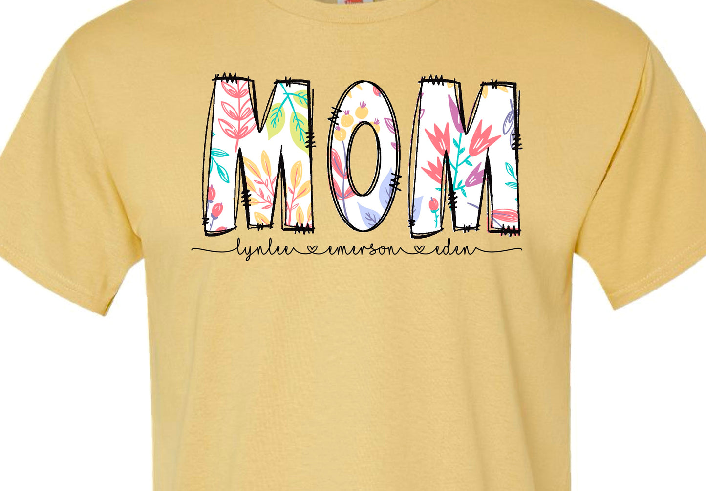 Mama-Personalized Shirt- Multicolored