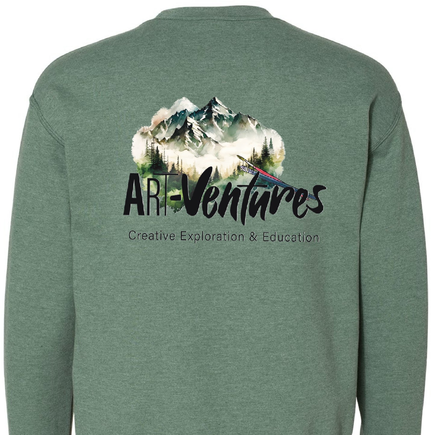 Art Ventures Graphic Crewneck Sweatshirt Venture
