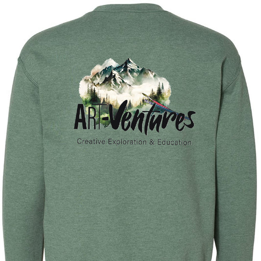 Art Ventures Graphic Crewneck Sweatshirt Venture