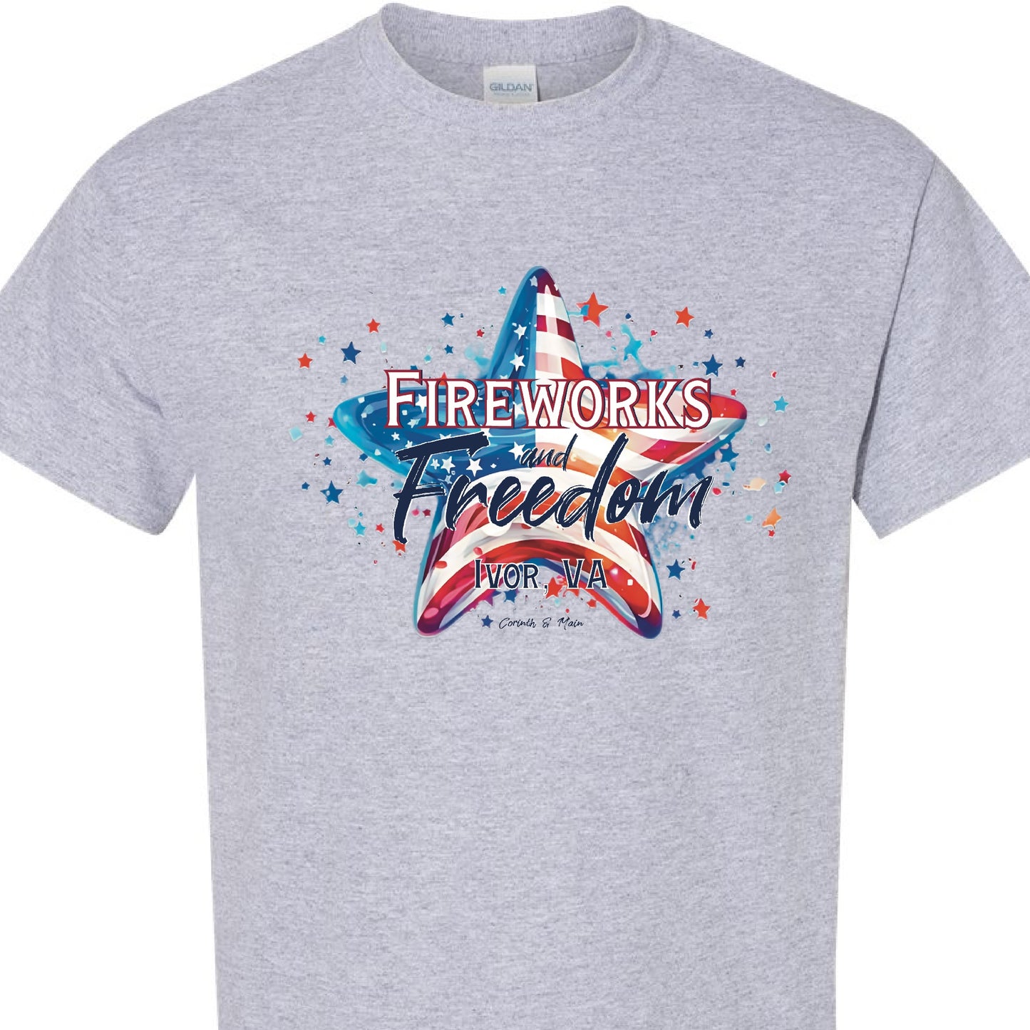 Fireworks and Freedom IVOR T-shirt