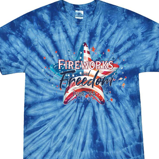 Fireworks and Freedom IVOR T-shirt