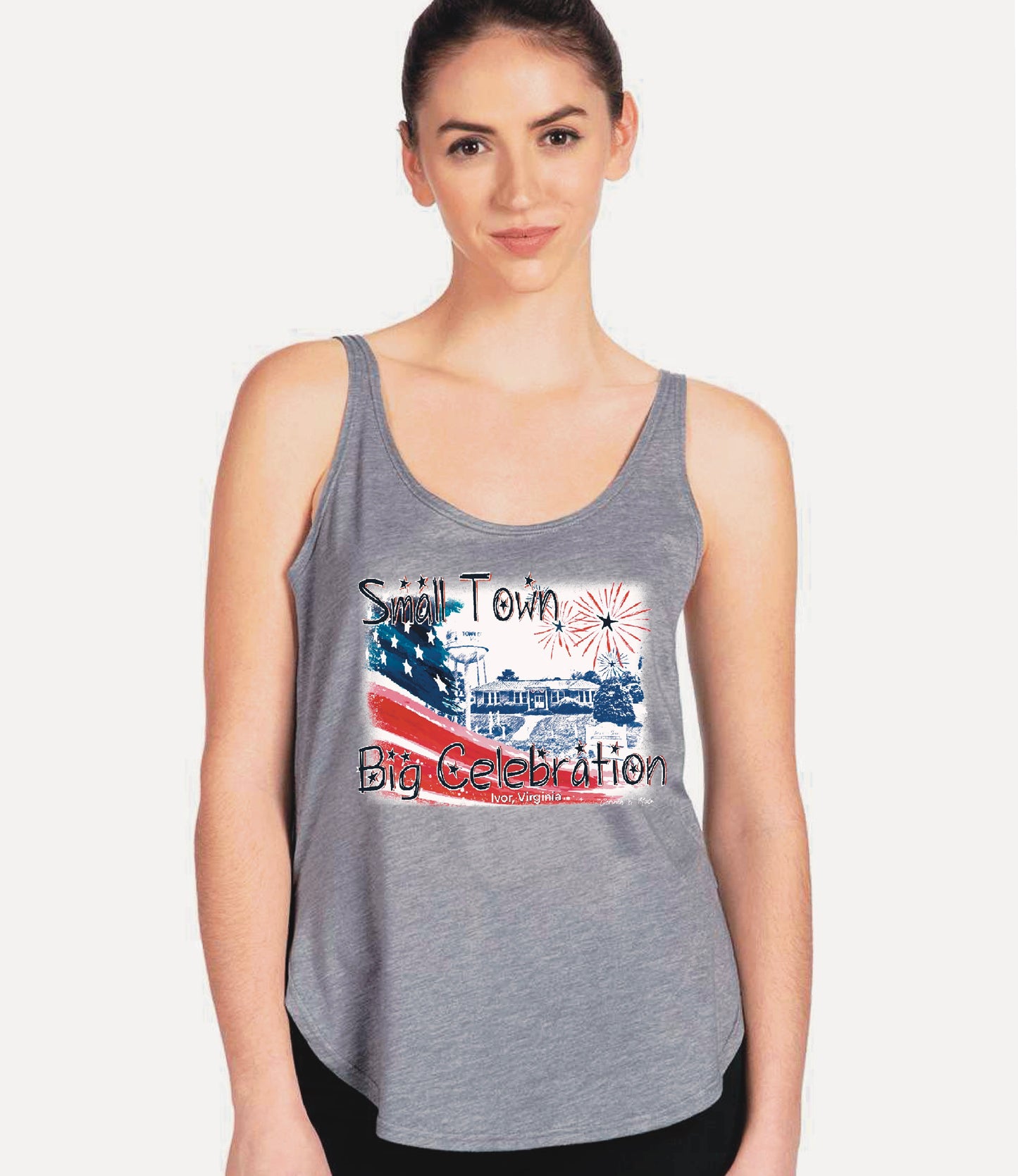 IVOR Patriotic Women's Festival Tank