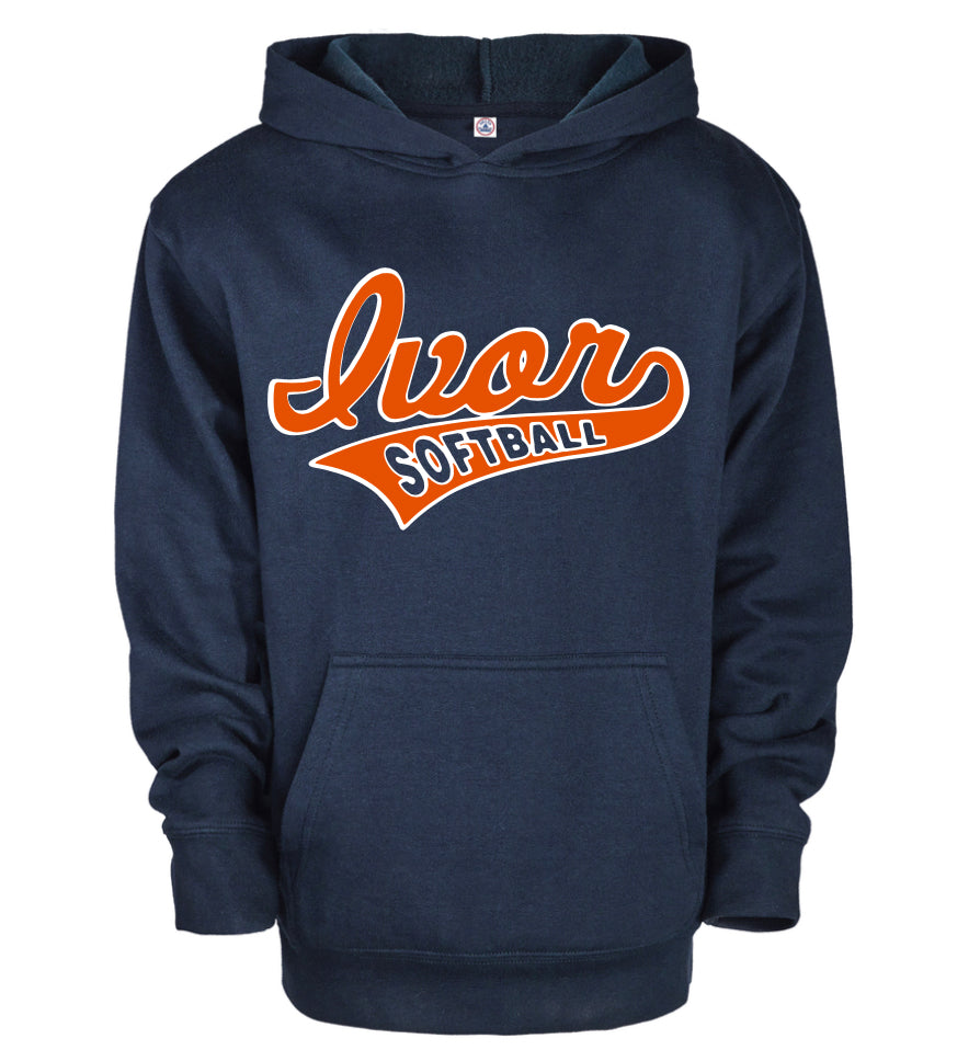 Original Ivor Softball Logo Personalized Sweatshirt