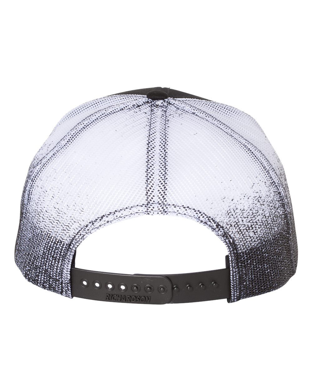 DTM - Printed Snapback Crushers Hat- Black with Black