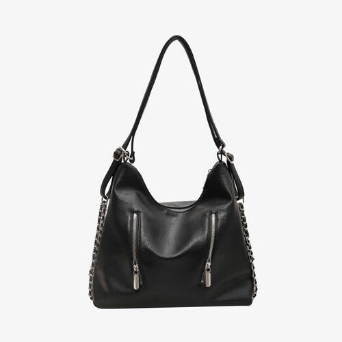 PU Leather Tote Bag - Corinth & Main