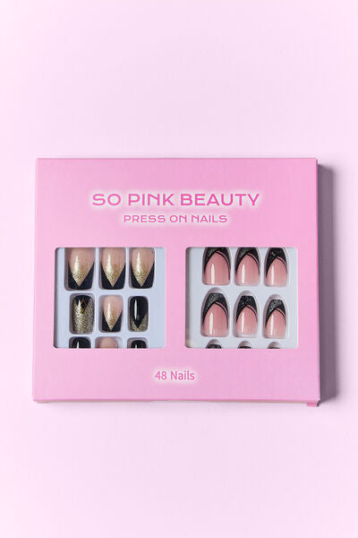 SO PINK BEAUTY Press On Nails 2 Packs - Corinth & Main