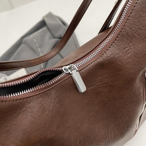 PU Leather Tote Bag - Corinth & Main