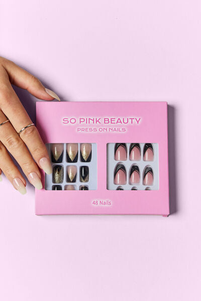 SO PINK BEAUTY Press On Nails 2 Packs - Corinth & Main