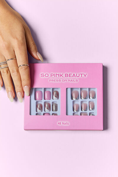 SO PINK BEAUTY Press On Nails 2 Packs - Corinth & Main